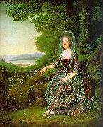 Jens Juel Madame de Pragins oil painting artist
